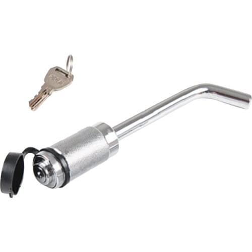 Hitch Receiver Pin Lock Trailer Lock Heavy Duty Tow Locking for Yachts Tray Ball Tow Rope Truck Hitch Bike Rack