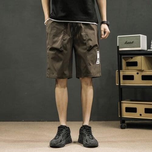 Mens Loose Straight Casual Short Pants Summer Fashion Shorts Black Teenagers Hiking Fishing Camping Cycling Running Bermudas