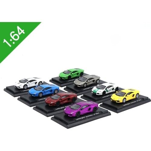 High Meticulous 1:64 LP700-4 Alloy Model Car Static Metal Model Vehicles For Collectibles Gift