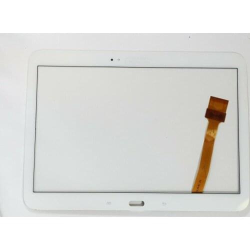 10.1" Front Touch Screen Digitizer Panel Glass Sensor For Samsung Galaxy Tab 3 10.1 GT-P5200 P5200 GT-P5210 P5210 Black / White