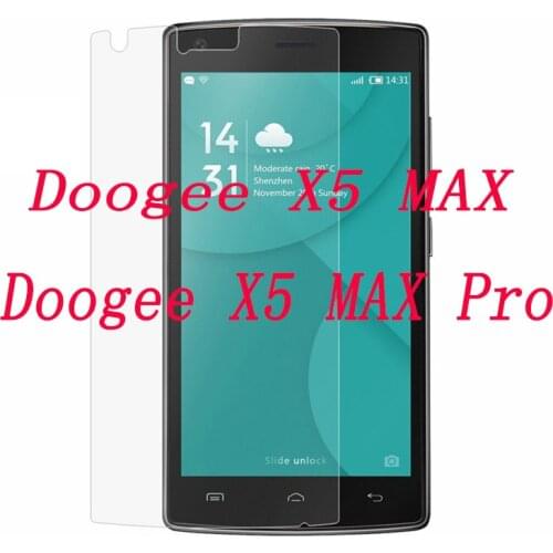 2PCS NEW Screen Protector phone For Doogee X5 MAX / X5 MAX Pro 5.0" Tempered Glass SmartPhone Film Protective Cover