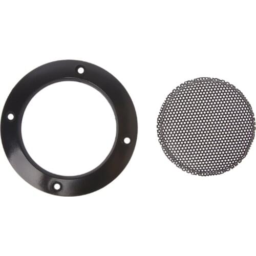 2PCS 2 Inch Black Car Speaker Grill Mesh Enclosure Net Protective Cover Speaker 270B