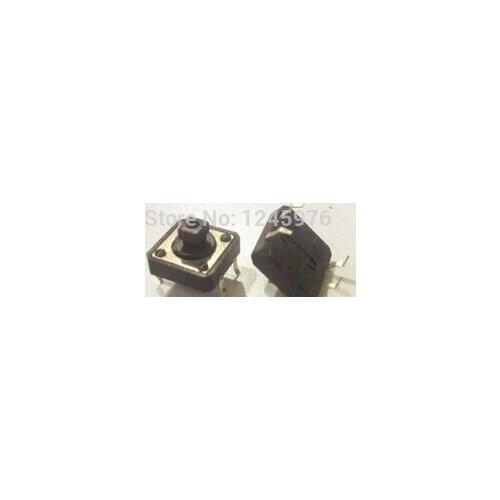 200pcs 12x12x7.3 mm Tactile Switches Back Square Push Button Tact Switch 12*12*7.3 mm+Quality assurance