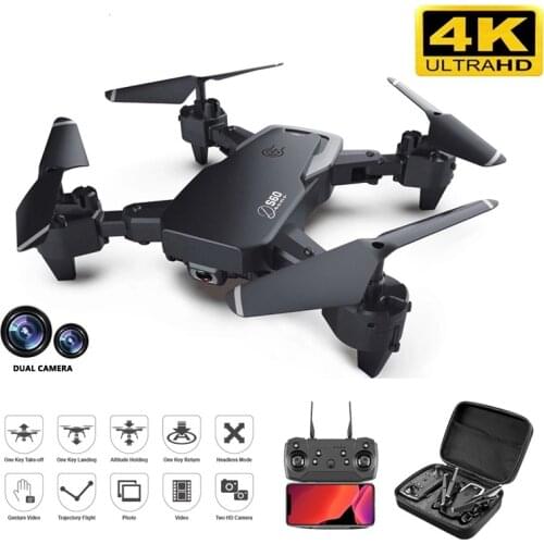 2021 NEW Drone 4k profession HD Wide Angle Camera 1080P WiFi Fpv Drone Dual Camera Height Keep Drones Camera Helicopter Toys