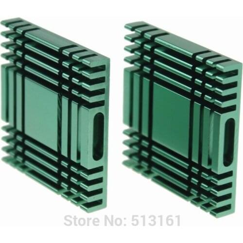 30 Pieces 37x37x6mm Cooling Cooler Radiator Aluminum Heatsinks Heat Sink