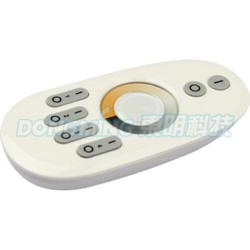 4 zone Touch panel remote control for LED+4pcs 12A wireless 2.4g color tempetature led Controller rf Dimmer For RGB LED Strip