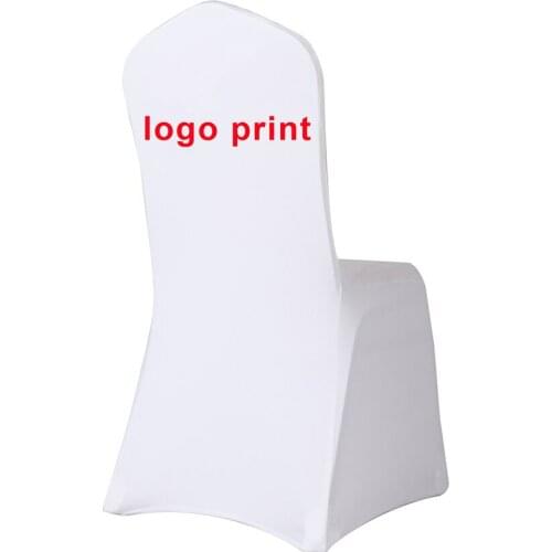 50Pcs chair covers dining chair Stretch Indoor Chair Cover For Wedding/Party Universal Banquet Hotel Decoration Free Shipping