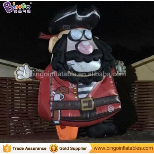 Free Delivery decorative giant inflatable pirate cartoon model high quality promotional pirate replicas for display toys