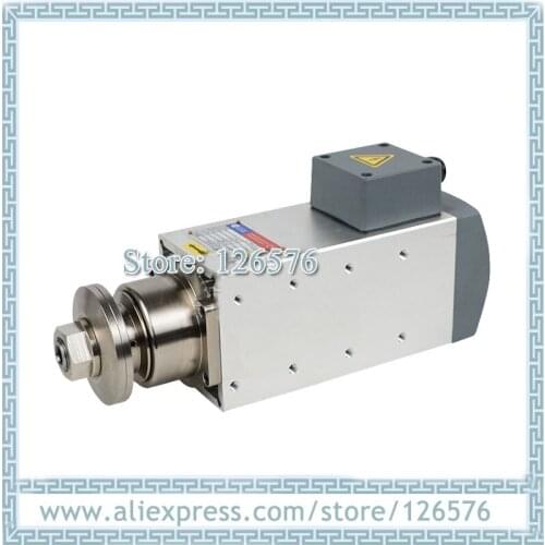 Air cooled blade spindle motor 2.2kw 6000rpm Flange spindle motor for wood/Aluminum/plastic