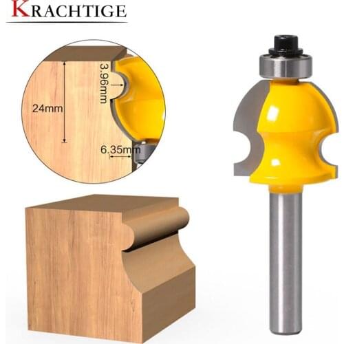 8mm Shank Architectural Molding Router Bit Rod Line Knife Carpentry Cutter Tenon Woodworking Tools