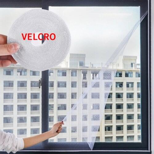Anti-mosquito Net Screens Summer Indoor Anti-mosquito DIY Net Self-adhesive Screen for Window Glass Fiber Screen Mosquito Nets