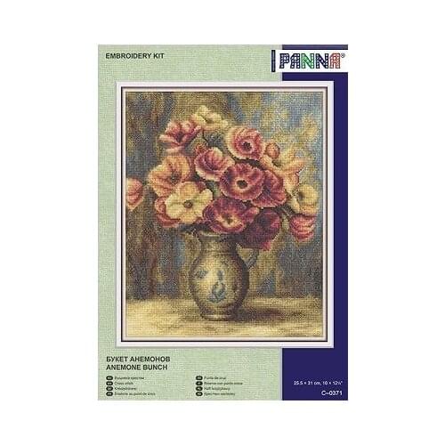 Cross Stitch Set yellow flowers Cross-stitch Kit Embroidery Needlework Craft Packages Cotton Fabric Floss Embroidery