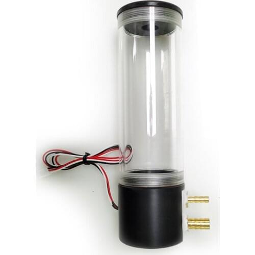 DOMSEM Pump Reservoir Kit For UV Printer Water Cooling System Super Quiet Water Cooling Pump For UV LED Lighting Cooling System