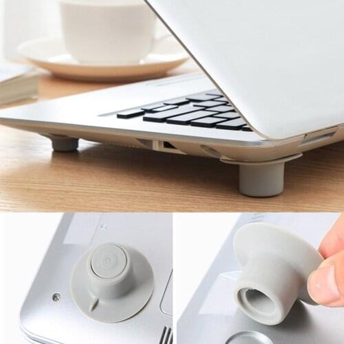 Laptop Notebook Cooling Pad Computer Bracket Support Base Accessories Shock Absorption Non-Slip Heat Dissipation For Macbook Air