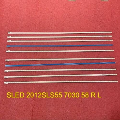 5set=10pcs LED Backlight bar For Sony TV KDL-55EX640 KLV-55EX630 KDL-55HX750 KDL-55HX755 LJ64-03374A LJ64-03374B LTY550HQ04-A01