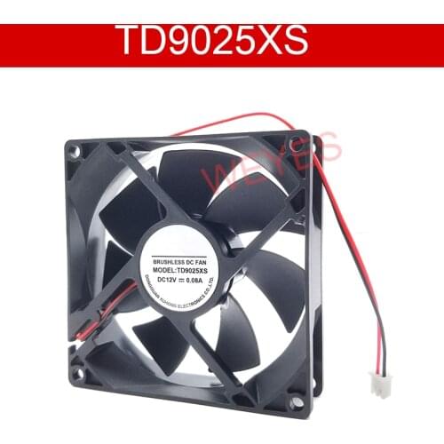 Genuine New For TD9025XS DC12V 0.08A Cooling Fan