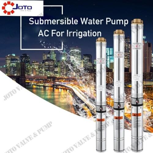 1100w 3m3/h 90m Home Use Stainless Steel Submersible Circulating Water Pump For Garden