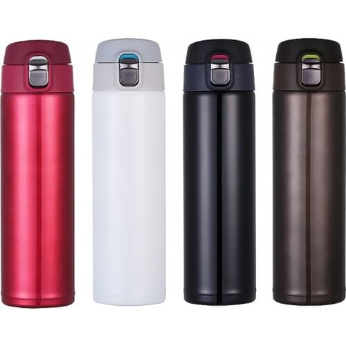 Portable Thermos Mug Coffee Cup With Lid Thermocup Seal Stainless Steel Vacuum Flasks Thermo Mug For Car Water Bottles 500ml