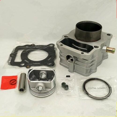 67mm Cylinder Head Gasket Piston Ring Pin Full Set For Lifan LF250 CG250 Water Cooling LF CG 250