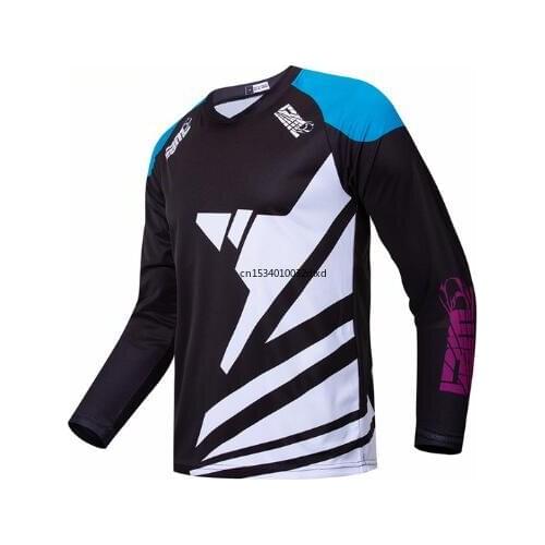2021 NEW motocross jersey downhill camiseta ropa mtb Long Sleeve Moto Jersey mountain bike dh shirt mx motorcycle clothing