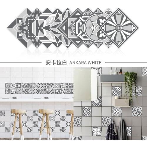 Removable self-adhesive Portuguese Tile 10 Sheets Peel and Stick Kitchen Backsplash 15x15 Premium Tile Backsplash 3D Wall Tiles