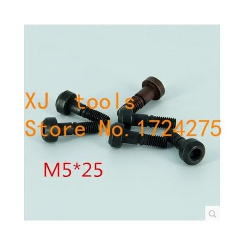10pcs M5*25mm CNC Turning Tools Spare Screws Torx Screw for Replaces Carbide Inserts CNC Lathe Tool