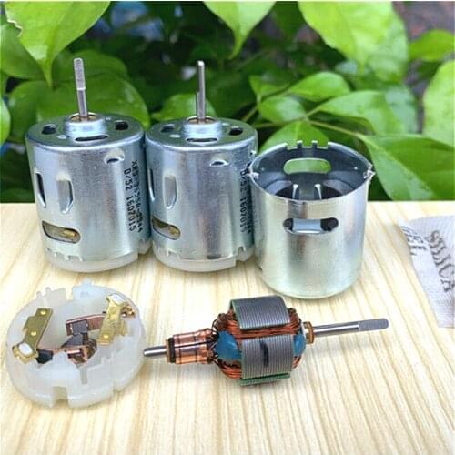 High Speed RS-365 D-Shaft Motor Interpolated Electric DC 6V- 12Volt 23500RPM DIY Auto Car Pump Children Toy Model Lock 7.2V 9V
