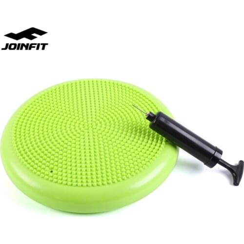 JOINFIT 34CM Outdoor Sports Gym Home Fitness Yoga Massage Ball Yoga Balance Disc Ball Pad Wobble Stability Disc Cushion