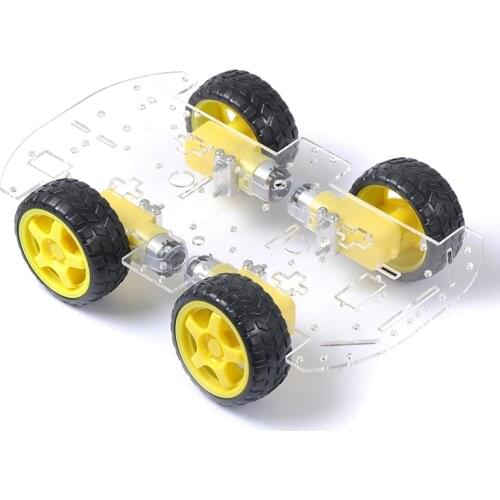 WIFI wireless smart car chassis suspension shock absorber damping investigation robot chassis Brazil
