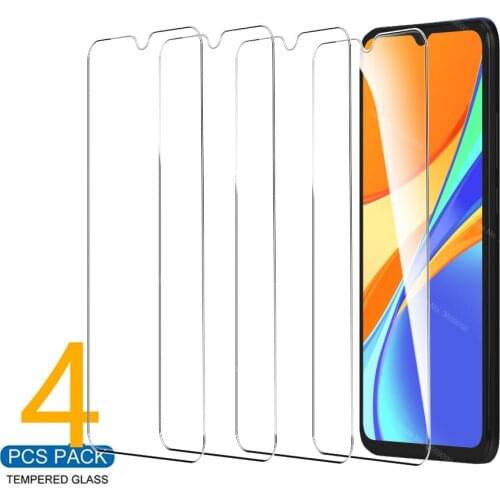 Protective 4pcs Tempered Glass For Xiaomi Redmi 9C Redmy Redme 9 C 6.53'' Screen Protectors Xiomi Redmi 9C NFC Safety Film