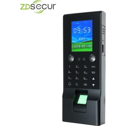 ZDF2 Fingerprint Punch IC Card and Face Time Attendance and Access Control Device with Free Software and SDK