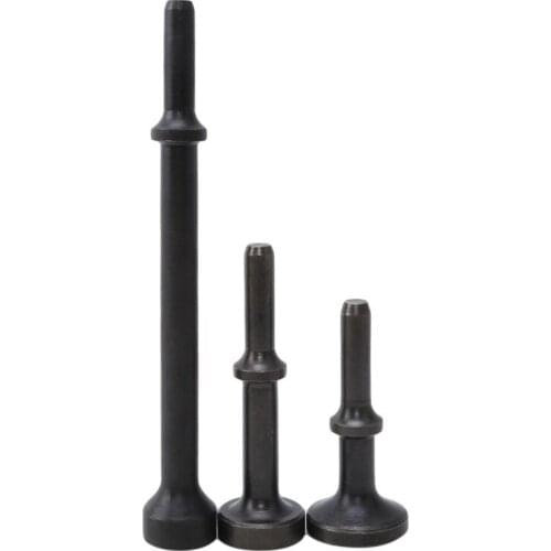 Smoothing Pneumatic Hammer BitS Long Bit Tool & 1 * Spring Tire Repair Black Car Repair Tool 3pcs