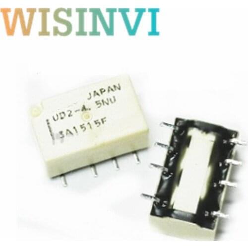 5PCS/lot UD2-4.5NU UD2 4.5NU RELAY GEN PURPOSE DPDT 1A 4.5VDC 8 PIN two open two closed