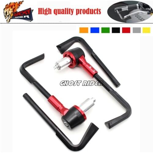 Motorcycle Aluminum Protector Handlebar 7/8" 22mm Brake Clutch Levers Protect Guard fits for MV AGUSTA F4/F3RSV1000