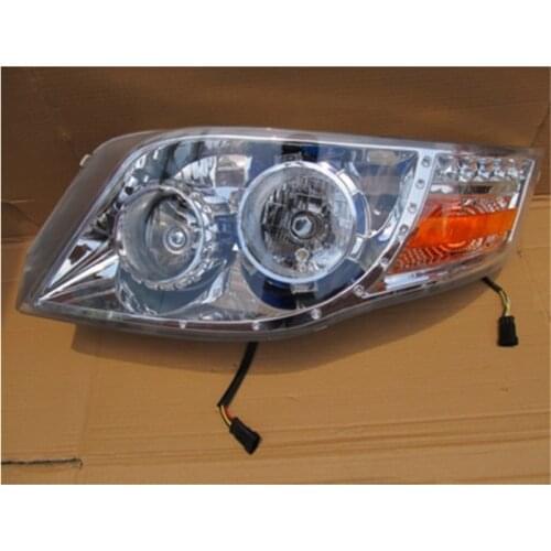 FREE SHIPPING YUTONG bus ZK6127 head light front light lamp