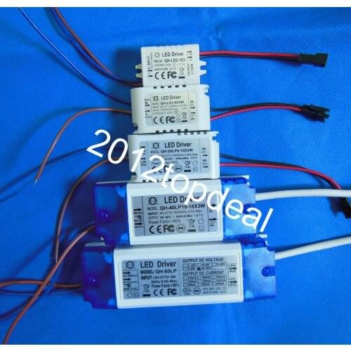 1-30x3w LED Driver Power Supply Transformer Light Power Supply F 3w LED Chip