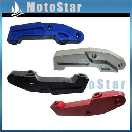 CNC Aluminum Racing 4 Pistons Brake Caliper Adapter For Pit Dirt Bike Motard