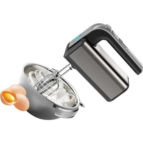 Electric Cream Egg Beaters Handheld Dough Mixer Kitchen Blender Household Stainless Steel Whisk Mixer