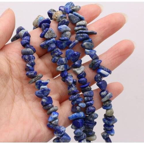 Exquisite Beads Fashion lapis lazuli Gravel Beaded for Women Jewelry Making Charm DIY Necklace Bracelet Accessories 5-8 mm