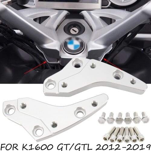 For BMW K1600GT K1600GTL K1600 K 1600 GT L 1600GT GTL 2012-2019 Motorcycle Aluminum Alloy Handlebar Risers Height up Adapters