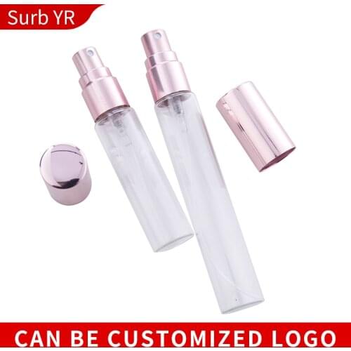 100 Pieces/Lot New Style 10ml 15ml Aluminum Perfume Spray Bottle For Travel Portable