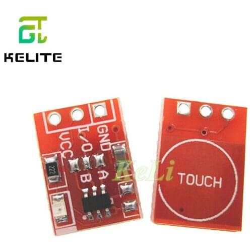 100pcs TTP223 Touch Sensor Jog-Type Touch Module Capacitive Touch Buttons