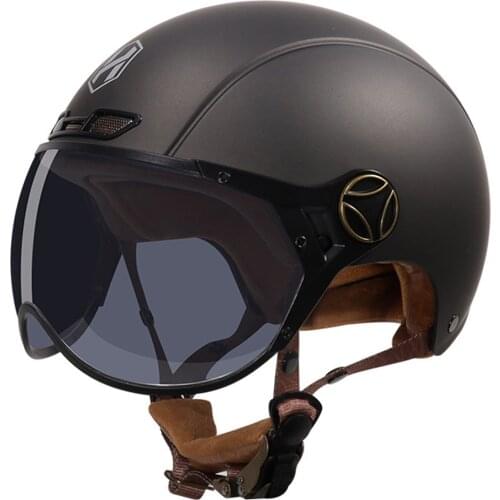 HNJ Motorcycle Helmet Open Face Casco Capacete Men And Women Four Seasons General Half Helmet Motorbiker Scooter Riding Helmet