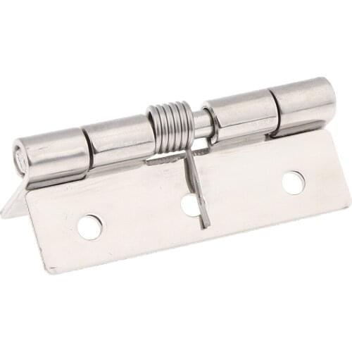 Folding Boat Locker Door Short Side Hinge Strap Caravan Yacht Hatch Compartment Cabin Deck Hardware -304 Stainless Steel