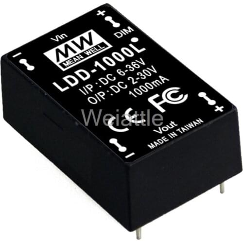 MEAN WELL original LDD-300LW 2 ~ 32VDC 300mA meanwell LDD-300 DC-DC LED driver wire style