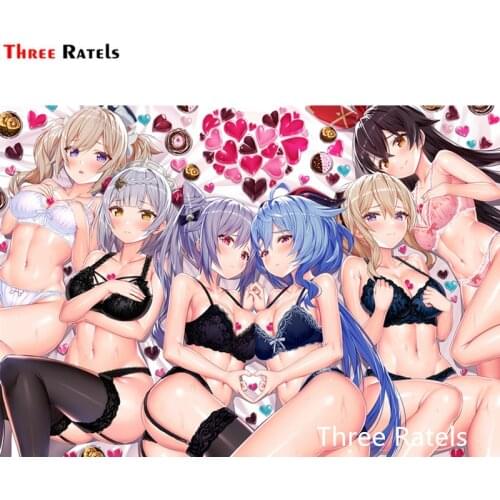 A219 Anime For Genshin Impact Waifu Vinyl Wrap Film Car Wrapping Foil Console Computer Laptop Skin Phone Cover M