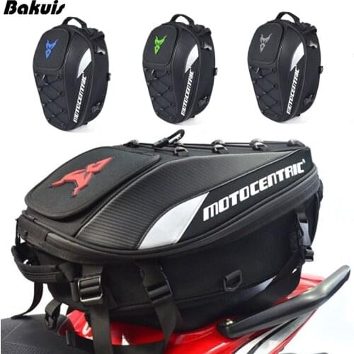 High Capacity Motorcycle Rear Bags Top Case Moto Shoulder Backpack Reflective Motorbike Back Seat Back