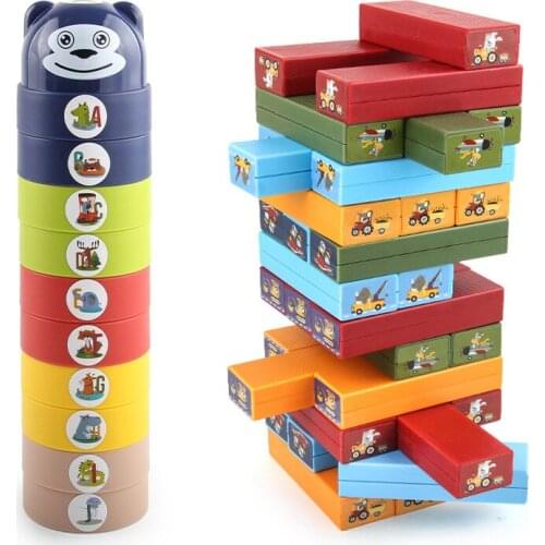 Fun Stacking Cup Building Blocks Folding Tower Early Educational Intelligence Toys Creative Children Birthday Christmas Gifts