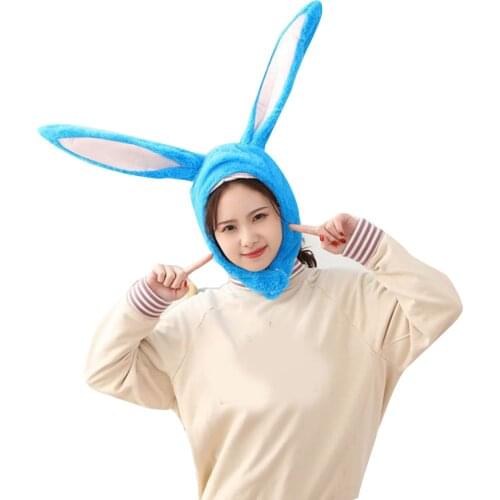 2021 Women Full Wrap Rabbit Headgear Photographs Performances Photo Props For 2021 Fashion Cute Style NOV99