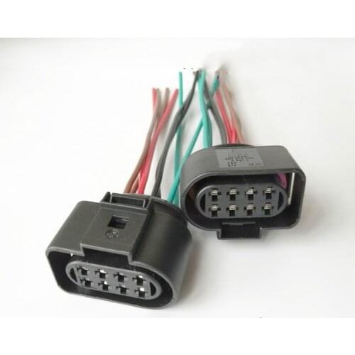1/2/5/10/15pcs/lot 8Pin Car rear light circuit board plug connector with wire for Audi A6L (2009-2012) 8D0 973 734